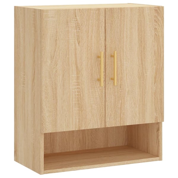 vidaXL vægskab 60x31x70 cm konstrueret træ sonoma-eg