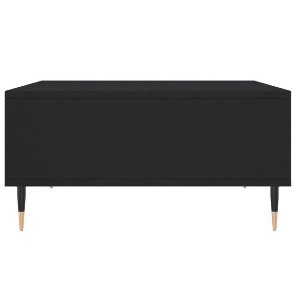 vidaXL sofabord 60x60x30 cm konstrueret træ sort