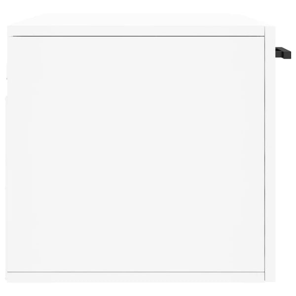 vidaXL Veggskap hvit 80x36,5x35 cm konstruert tre
