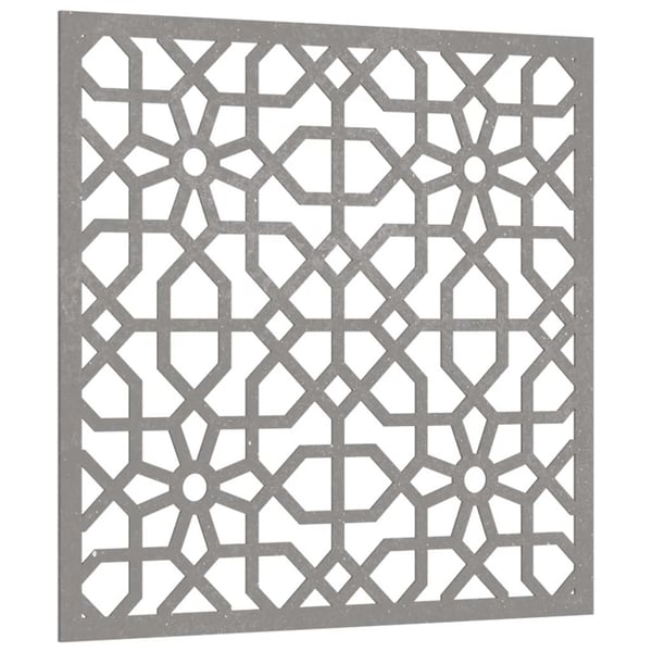 vidaXL Veggdekorasjon til hage 105x55 cm cortenstål maurisk design
