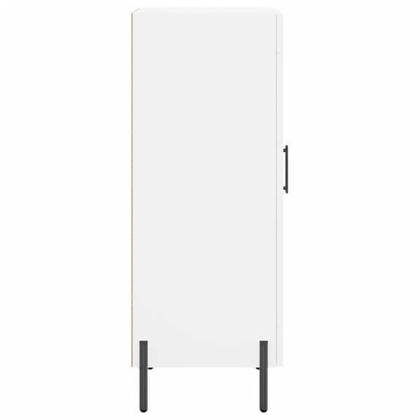 vidaXL skænk 34,5x34x90 cm konstrueret træ hvid