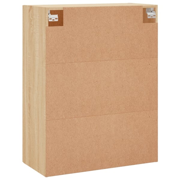 vidaXL Väggskåp sonoma-ek 69,5x34x90 cm