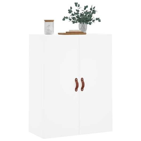 vidaXL Veggskap hvit 69,5x34x90 cm