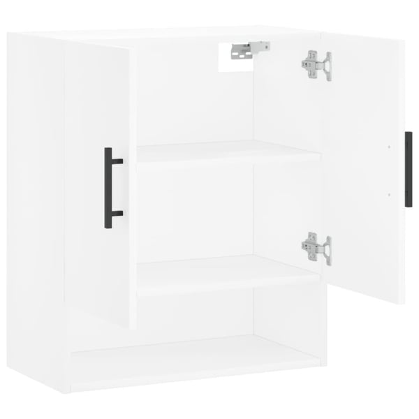 vidaXL Seinäkaappi valkoinen 60x31x70 cm tekninen puu