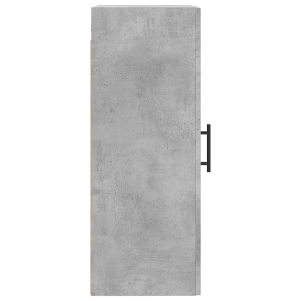 vidaXL vægskab 34,5x34x90 cm konstrueret træ betongrå
