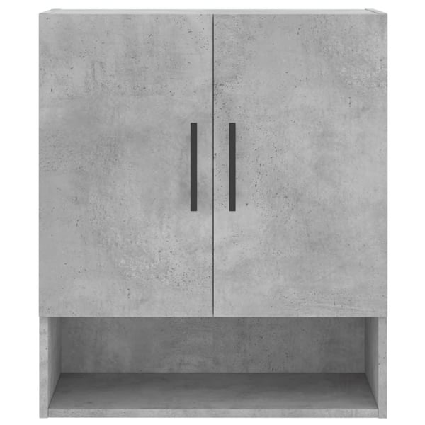 vidaXL Veggskap betonggrå 60x31x70 cm konstruert tre