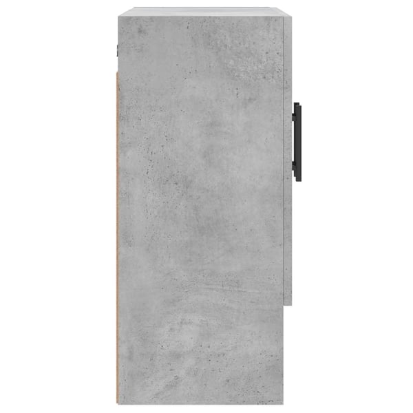 vidaXL Veggskap betonggrå 60x31x70 cm konstruert tre