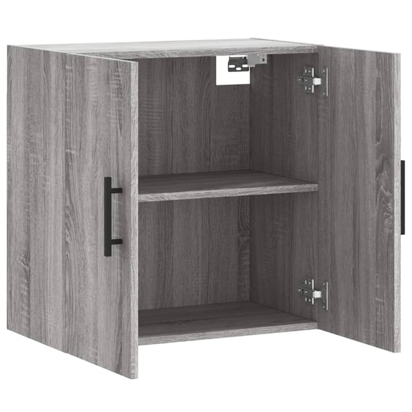vidaXL Veggskap grå sonoma 60x31x60 cm konstruert tre