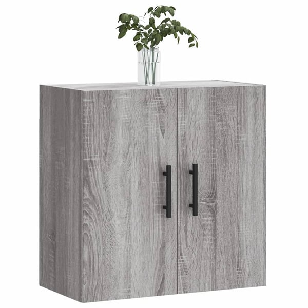 vidaXL Veggskap grå sonoma 60x31x60 cm konstruert tre
