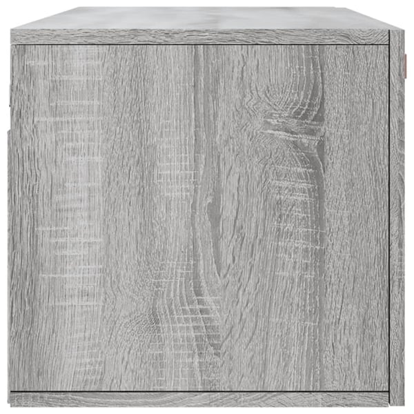vidaXL Seinäkaappi harmaa Sonoma 100x36,5x35 cm tekninen puu