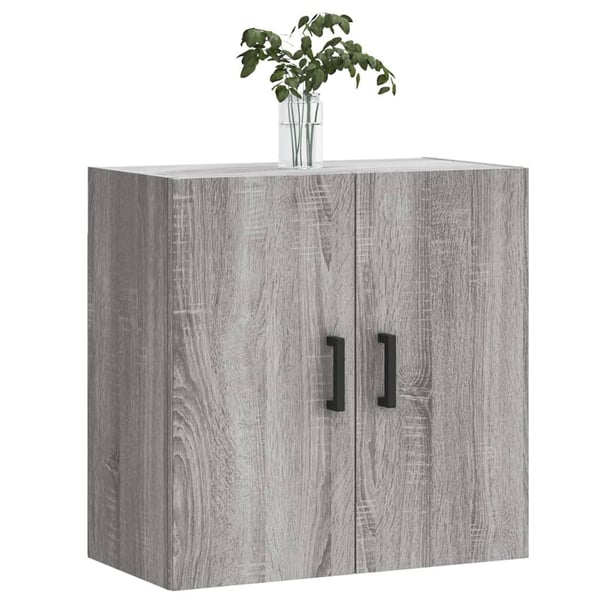 vidaXL Veggskap grå sonoma 60x31x60 cm konstruert tre