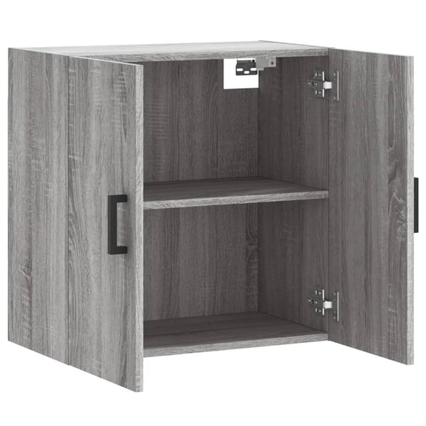 vidaXL Veggskap grå sonoma 60x31x60 cm konstruert tre