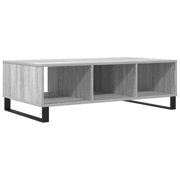 vidaXL Salongbord grå sonoma 104x60x35 cm konstruert tre