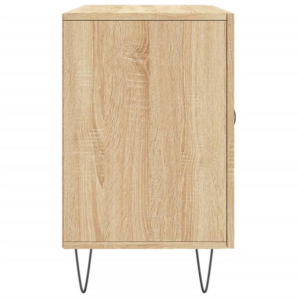 vidaXL Skjenk sonoma eik 100x36x60 cm konstruert tre