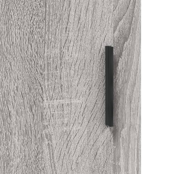 vidaXL Skjenk grå sonoma 100x36x60 cm konstruert tre
