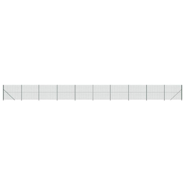 vidaXL Verkkoaita laipalla vihreä 1,6x25 m