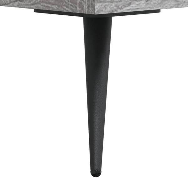 vidaXL Highboard grå sonoma 69,5x34x180 cm konstruert tre