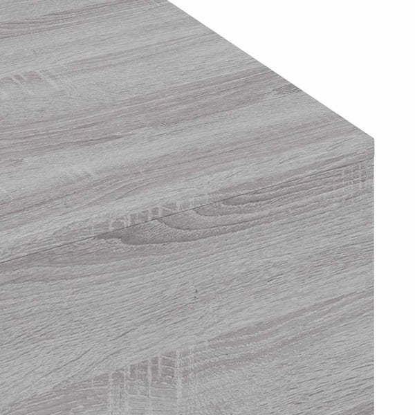 vidaXL Salongbord grå sonoma 100x49,5x31 cm konstruert tre