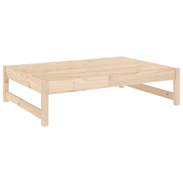vidaXL Hagefotskammel 120x80 cm heltre furu