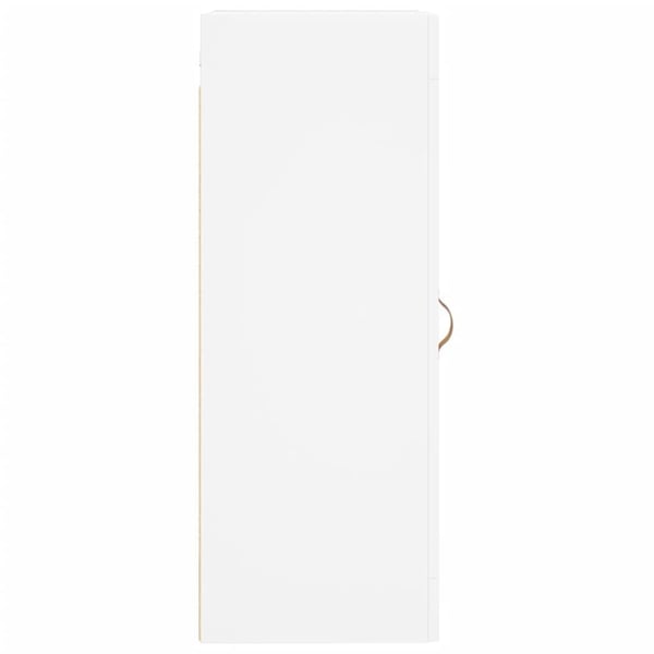 vidaXL vægskab 34,5x34x90 cm konstrueret træ hvid