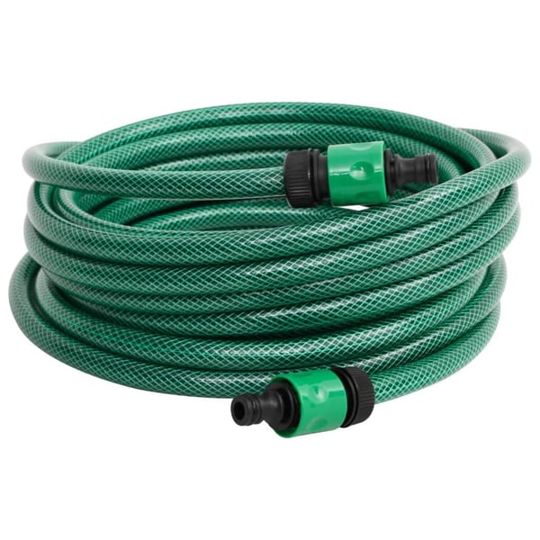 vidaXL poolslange 10 m PVC grøn