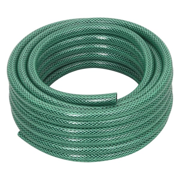 vidaXL Puutarhaletku vihreä 0,5" 10 m PVC