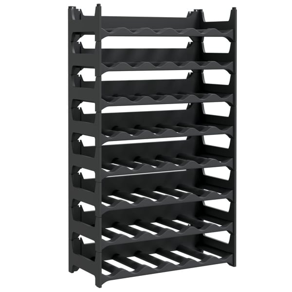 vidaXL Vinstativ for 48 flasker PP stablebar