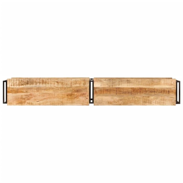 vidaXL TV-benk 200x30x40 cm heltre mango
