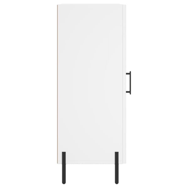 vidaXL skænk 34,5x34x90 cm konstrueret træ hvid