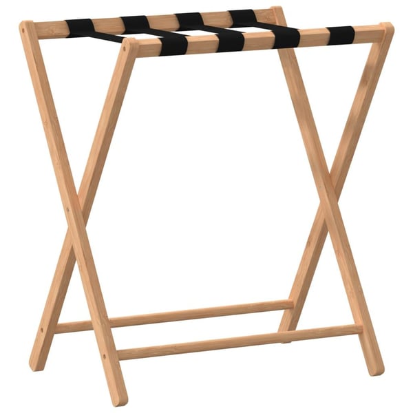 vidaXL Matkalaukkuteline 68,5x38x58 cm bambu