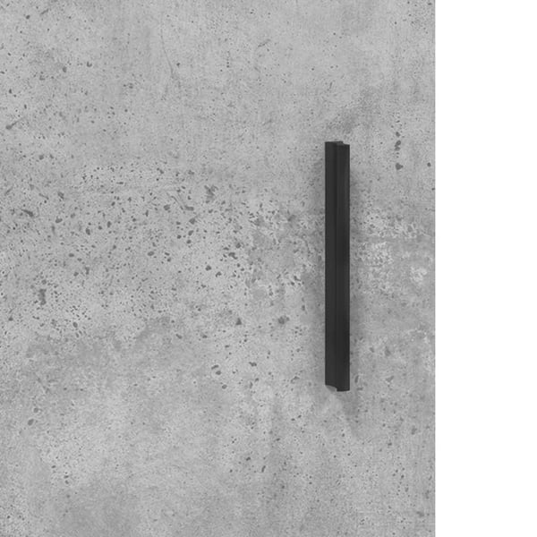 vidaXL skænk 34,5x34x90 cm konstrueret træ betongrå