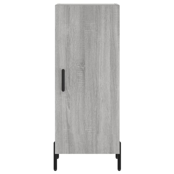 vidaXL Senkki harmaa Sonoma 34,5x34x90 cm tekninen puu