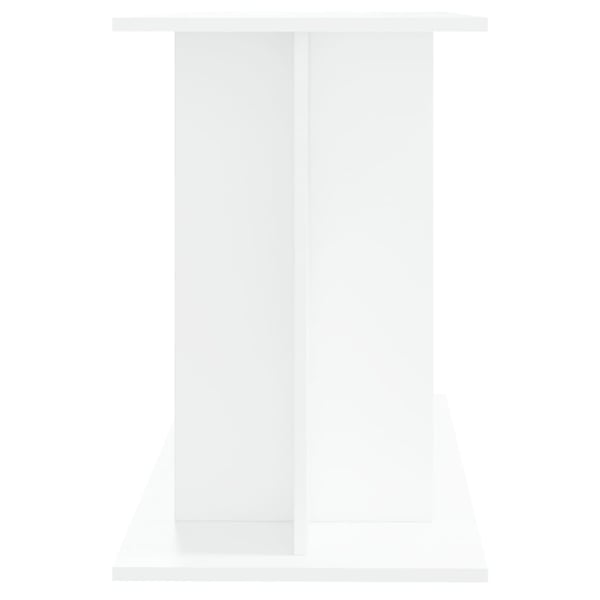 vidaXL Akvariumstativ hvit 100x40x60 cm konstruert tre