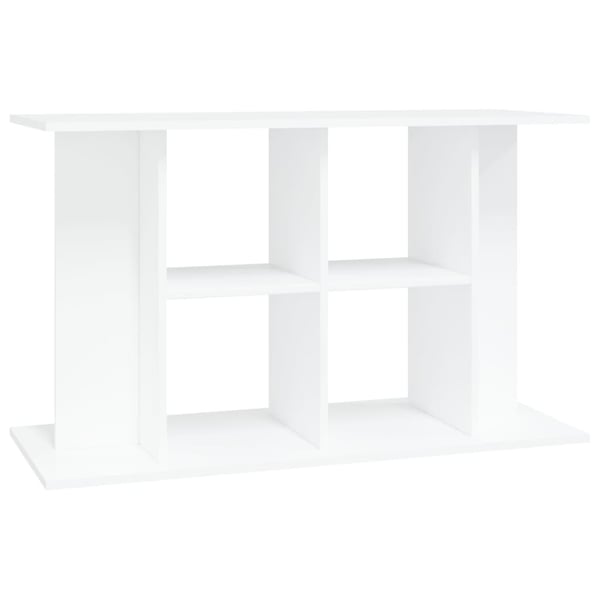 vidaXL Akvaarioteline valkoinen 100x40x60 cm tekninen puu