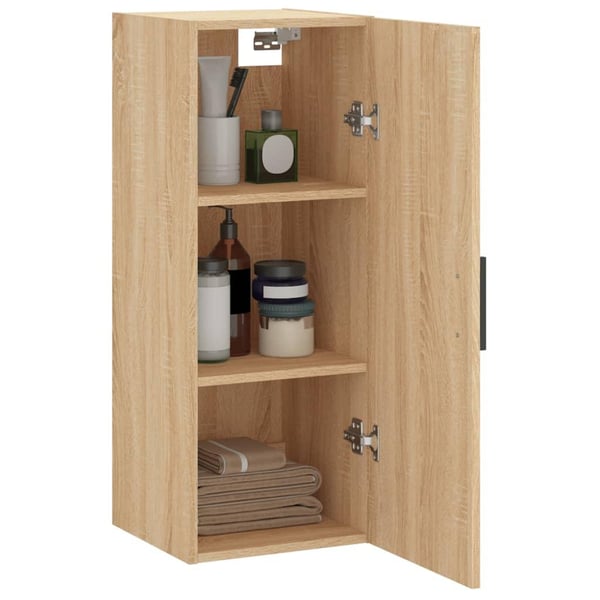 vidaXL vægskab 34,5x34x90 cm sonoma-eg