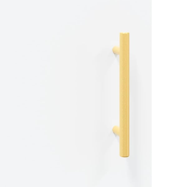 vidaXL Skjenk hvit 100x36x60 cm konstruert tre