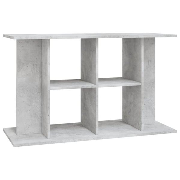 vidaXL Akvariestativ betong grå 100x40x60 cm konstruert tre