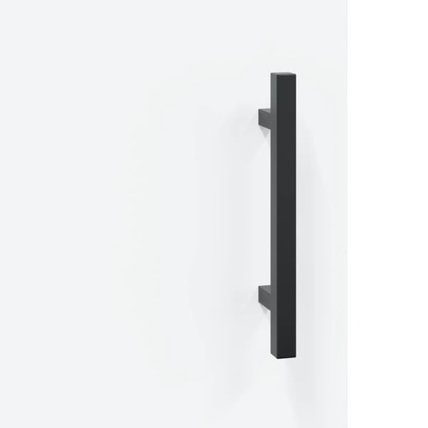 vidaXL Skjenk hvit 100x36x60 cm konstruert tre