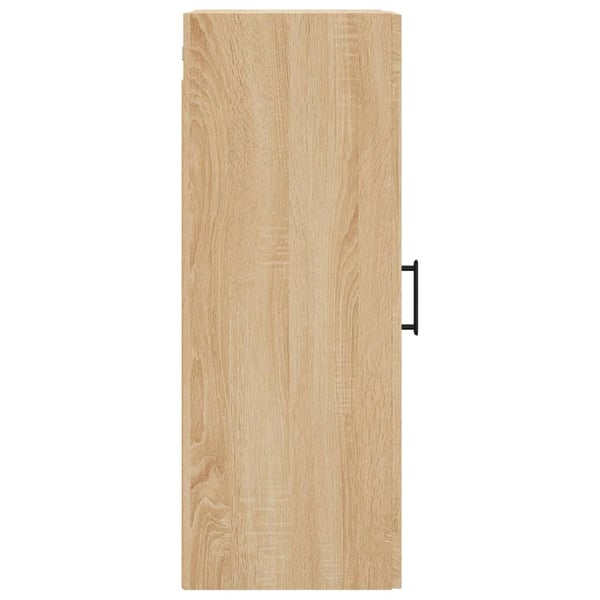 vidaXL Veggskap sonoma eik 34,5x34x90 cm
