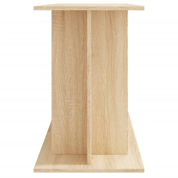 vidaXL Akvariestativ Sonoma eik 120x40x60 cm konstruert tre