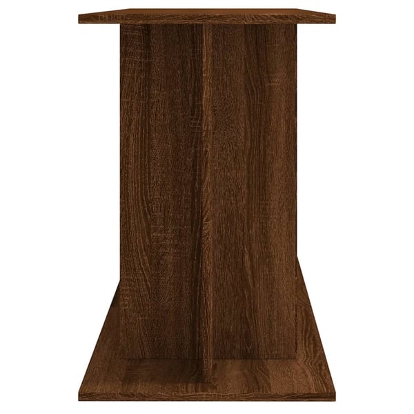 vidaXL Akvariumstativ brun eik 120x40x60 cm konstruert tre