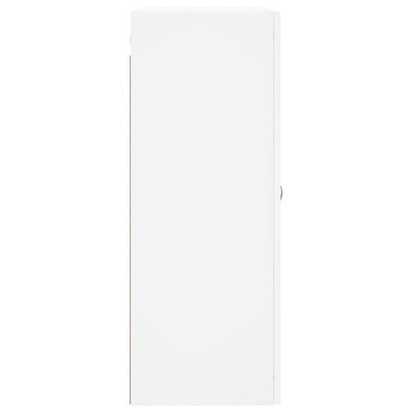 vidaXL Veggskap hvit 69,5x34x90 cm