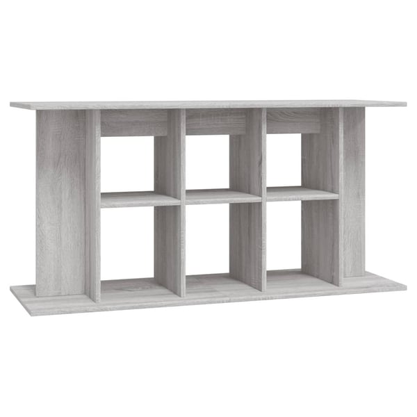 vidaXL Akvaarioteline harmaa Sonoma 120x40x60 cm tekninen puu
