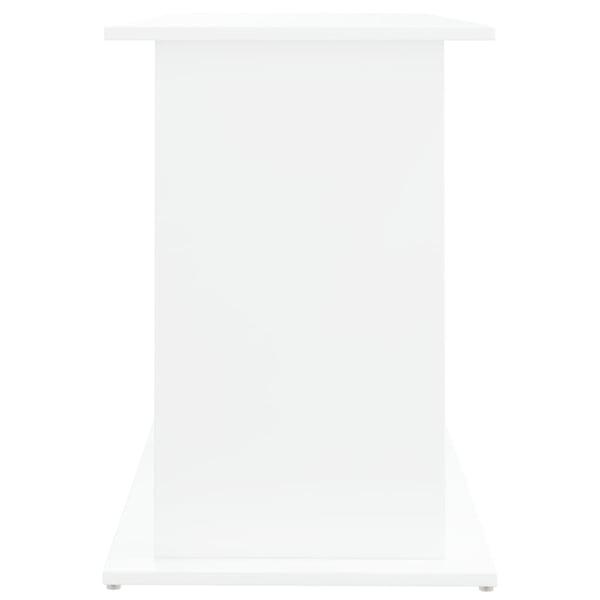 vidaXL Akvariumstativ hvit 121x41x58 cm konstruert tre
