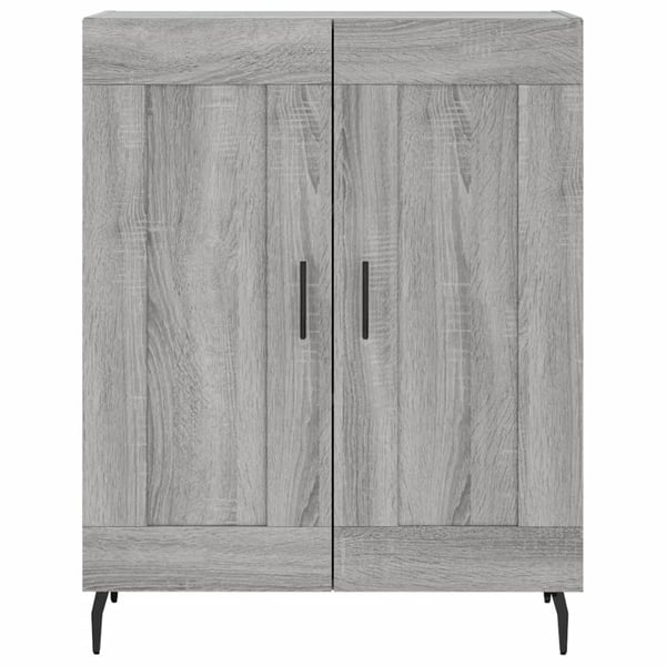 vidaXL Skjenk grå sonoma 69,5x34x90 cm konstruert tre