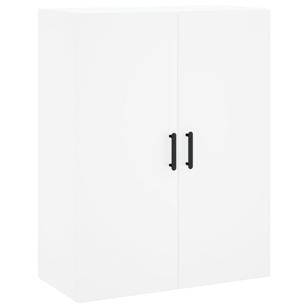 vidaXL Highboard hvit 69,5x34x180 cm konstruert tre