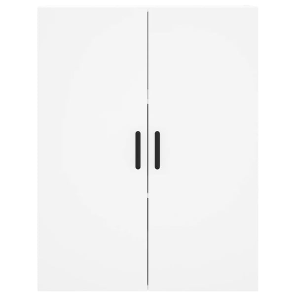 vidaXL Highboard hvit 69,5x34x180 cm konstruert tre