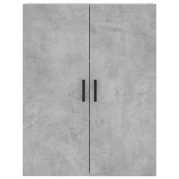 vidaXL Veggskap 2 stk betonggrå 69,5x34x90 cm