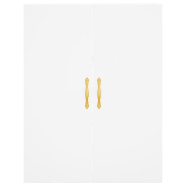 vidaXL vægskabe 2 stk. 69,5x34x90 cm hvid