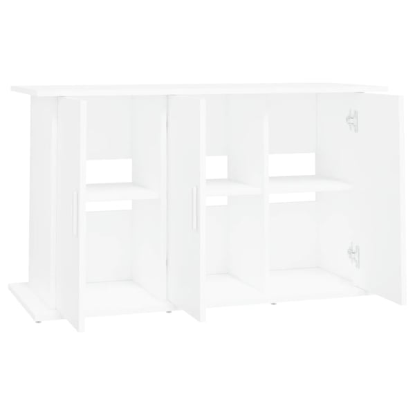 vidaXL Akvariumstativ hvit 101x41x58 cm konstruert tre